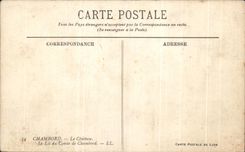 CPA Chambord Le Chateau Le Lit du Comte de Chambord