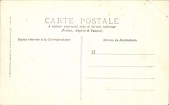 CPA Compiegne the Castle the Frontage Dimensions Park Lion