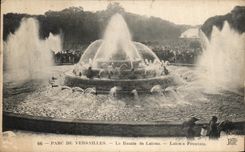 CPA Parc De Versailles Le Bassin de Latone 