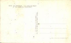 CPA In Chartreuse the Road Of Serves And the Falls Of Guiers Mort