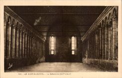 CPA the Mount St Michel the Refectory