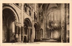 CPA the Mount St Michel the abbey Basilica