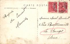 CPA Creusot Hotel God and Monument