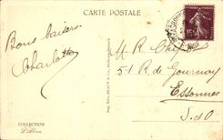 CPA Road Of Schlucht the tunnel