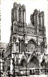 CPSM Rheims the Cathedral before the Great War