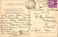 Castillo de CPA Loire ch4ateau de la puerta de Amboise del St Habert de la camara acorazada