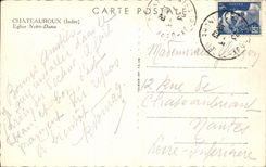 CPA Chateauroux Notre Dame Church