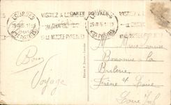 CPA Lourdes the Basilica and the Couronnee Virgin