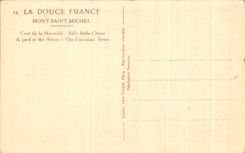 CPA Mount St Michel Court of the Wonder Room Beautiful Chair