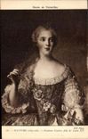CPA Nattier Mrs Sophie girl of Louis XV Museum of Versailles