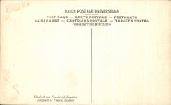 CPA Nattier Madame lisabeth de Frace mme Infante 