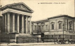 CPA Montpellier Le Palais de Justice