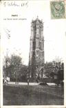 CPA Paris the Tower Saint Jacques