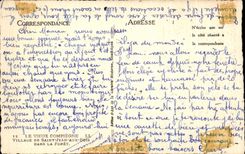 CPA the Old man Compiegne Village Of Saint Jean To Wood In the Drill