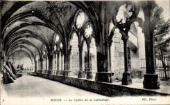 CPA Boundary-line the Cloister of the Cathedral