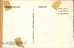 CPA the Old man Compiegne Village Of Saint Jean To Wood In the Drill