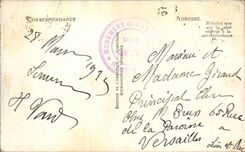 CPA Castle of Compiegne Clearing of I' Armistice Monument of the Militaria Morning