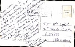 CPA Lake Annecy the End of the Lake