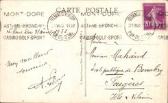 CPA Funiculaire of the Capuchin the Mount Gilds