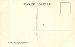 CPA the Basilica De Lisieux View of the Project