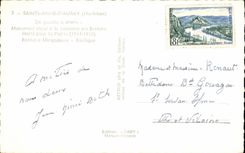 CPA Saint Anne D' Auray Monument From left to right Monument raised with the memory of Breton Dead For the Fatherland