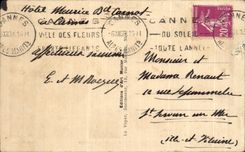 CPA Cannes Seen from of the Small cross