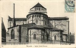 Iglesia Saint-E'tienne de CPA Nevers