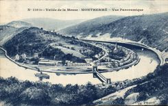 CPA Valley of the Meuse Montherme Panoramic View