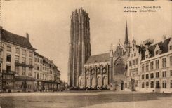 Large CPA Malines Places