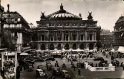 CPA Paris Flace of Opera