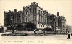 CPA Saint Germain En Laye Le Chateau