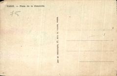 CPA Paris Place de la Concorde