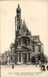 CPA Paris Church St Etienne of the Mount