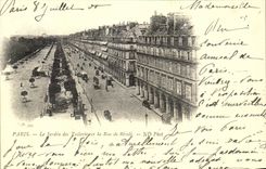REPRO Paris Le Jardin des Tuilerieset La Rue de Rivoli