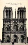 Ataque frontal de CPA Paris de I Eglise Notre Dame