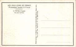 CPA Vittel a Corner of the Park