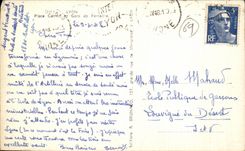 CPA Lyon Places Carnot and Gare of Perrache