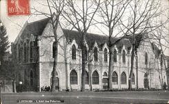 CPA Lourdes the Shelter of the Pilgrims