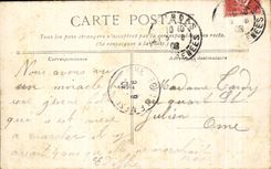 CPA Lourdes the Shelter of the Pilgrims