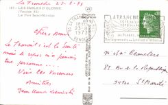 CPSM Sables d'Olonne Fort Holy Nicolas