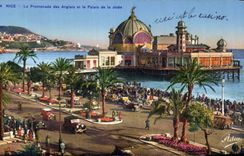 CPA Niza la caminata del ingles y del paladar del embarcadero