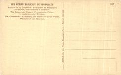 CPA Les Petits Tableaux De Versailles Bosquet De Colonnade
