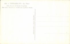 CPA Versailles Le Pare allee Royale Et Bassin D'Apollon