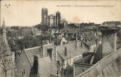 Reten central visto Bourges de CPA del corazon de Jacques del paladar