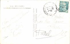 CPA Bonifacio la lucha de los elementos contra los acantilados Corcega Corcega