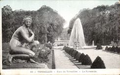 CPA Versailles Parc De Versailles La Pyramide