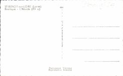 CPSM St Benoit On the Loire Basilica the apse