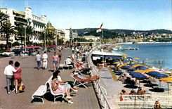 CPSM Niza la caminata del ingles