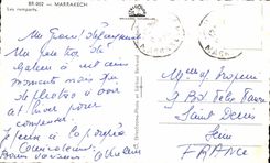 CPSM Marrakech the Morocco Walls