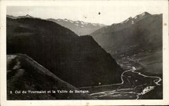 CPA Collar Of Tourmalet and the Valley De Bareges